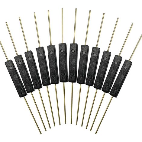 12er Reed-Schalter Kunststoff GPS-14A, Schließer 2.5x14mm, Magnetkontakt für Sensorik und Schaltung (1/4)