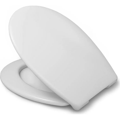 Les rois des sièges de toilettes Lunette WC Inker Brava - Duroplast Antibactérien - Soft-Close et Facile à Installer (1/5)