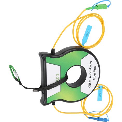 Câble de lancement à fibre optique OTDR monomode 9/125 µm 1 km OS2 SC/APCSC Connecteur UPC (1/5)