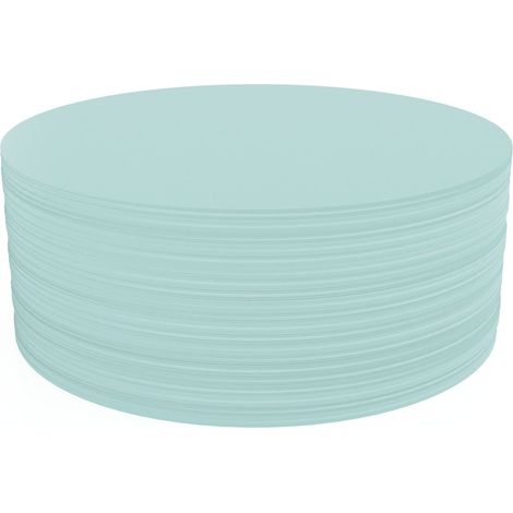 Magnetoplan Kommunikationskarte rund, Ø 190 mm, 500 Stück, blau, D 190 mm, 500 BL 500 Stk