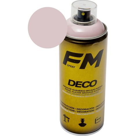 Bombe de peinture rose clair 400ml Rose clair - RAL 3015 Rose clair - RAL 3015