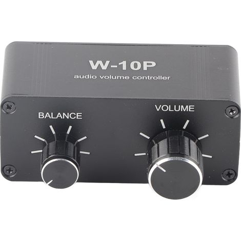 Mini préamplificateur audio stéréo, amplificateur de casque, contrôleur de volume avec sortie jack RCA 3,5 mm