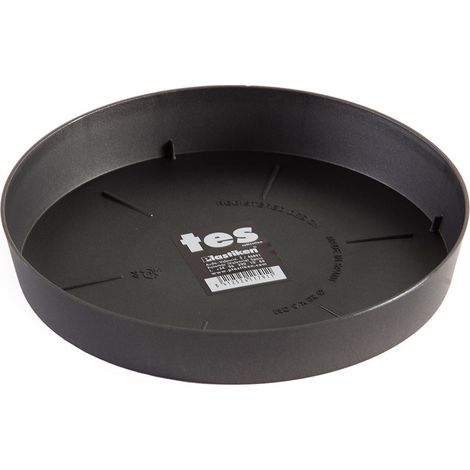 Sottobicchiere per vaso da fiore ø20cm Plastiken Antracite - Plastiken