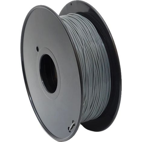Filamento per stampante 3D, TPU flessibile, alta qualità, grigio (1/2)