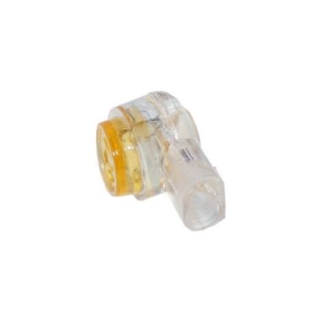 Epissure téléphonique jaune pistache 2 câbles