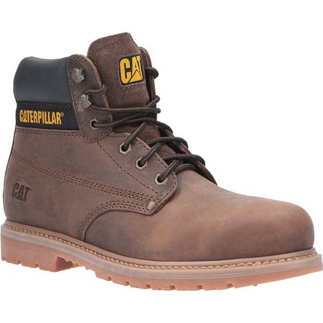 Scarpe antinfortunistiche alte S3 Caterpillar POWERPLANT Marrone 44