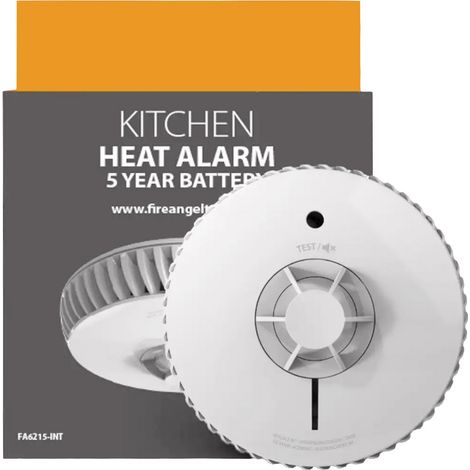 FireAngel FA-6215-INT Hitzemelder batteriebetrieben (Ø x H) 118.1 mm x 41.3 mm (1/5)