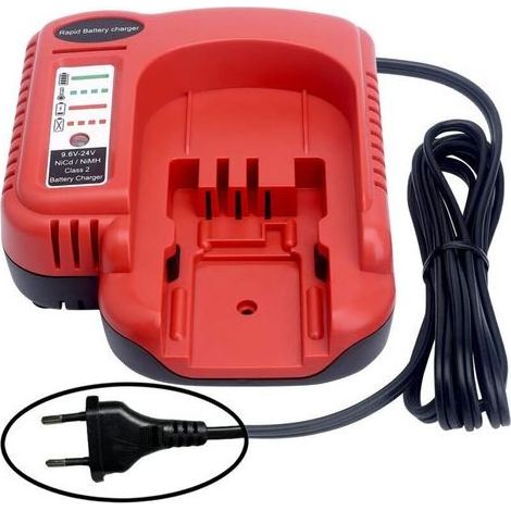 Chargeur rapide de rechange pour batterie Black & Decker compatible avec les batteries Black and Decker 9,6 V 12 V 14,4 V 18 V 24 V NiCad et NiMh HPB18-OPE HPB14 HPB12 HPB96 BDCCN24 BDFC240 Firestorm. (1/5)