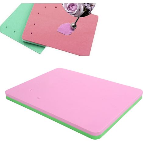 Tapis de séchage rectangulaire à 5 trous pour fleurs en fondant et autres créations à base de fondant
