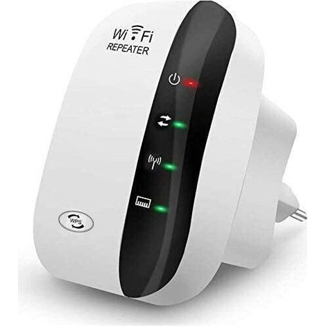 Répéteur Wi-Fi 300 M, point d'accès sans fil (AP), amplificateur de signal, prend en charge le Wi-Fi-N, norme 2,4 GHz (1/4)