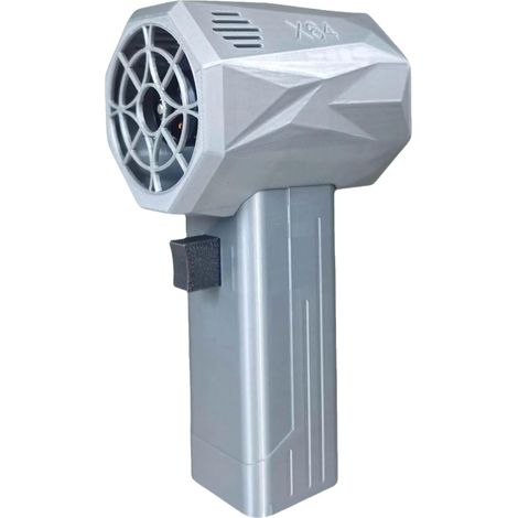 Souffleur à Sec pour Voiture, Effet de Coupe Diamant Compact, Corps en Fibre de Carbone, Rapide, Nettoyeur de Poussière alimenté par Batterie, Poids Ultra Léger, Ventilateur à (1/5)