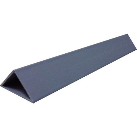 Moncoffrage – Liteau triangulaire en PVC 15 x 15 mm – Longueur 2,50 ml – Pour chanfrein béton – Paquet de 100 ml