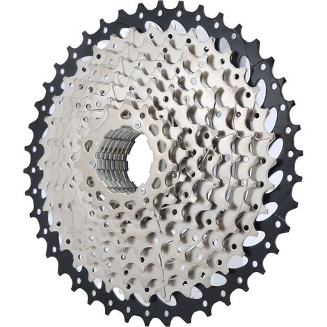 Cassette 10 vitesses pour vélo tout-terrain et vélo de course, compatible avec moyeu à roue libre Shimano