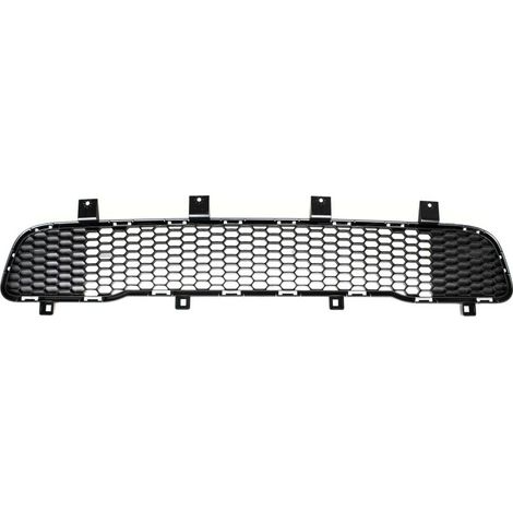Grille de pare-choc avant inférieure centrale noire Jeep Compass 2 phase 1 2017-2020