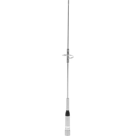 Antenne VHF/UHF robuste en acier inoxydable NL-770S 144/430 MHz pour autoradio (1/5)