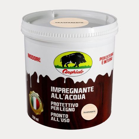 CINGHIALE - IMPREGNANTE ALL'ACQUA TRASPARENTE 0,75 LT