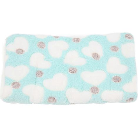 Coussin Polaire Chaud pour Hamster, Tapis de Repos Doux et Confortable, Literie d'Hiver pour Rongeurs, Lapin, Chinchilla, Nid Moelleux, Taille Unique (1/5)