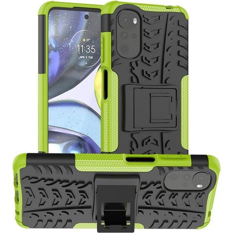 Funda Motorola Moto G22, Tire Armor, Verde (1/5)