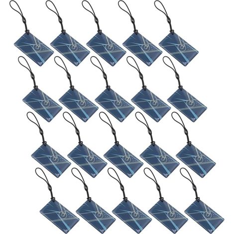 20 cartes à puce 13,56 MHz pour serrures de porte pêne dormant (1/5)