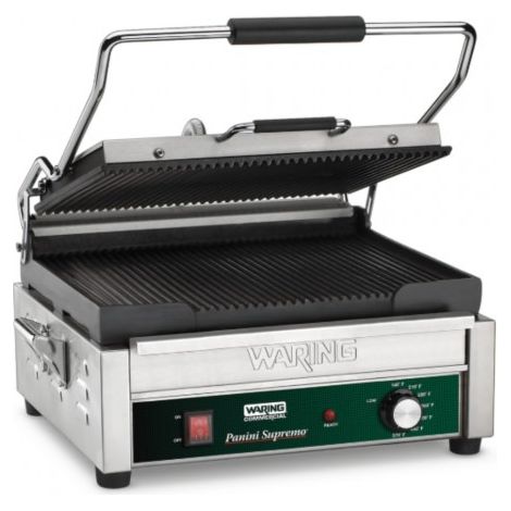 Grill Panini Contact Plaques en Fonte 2400 W - Waring