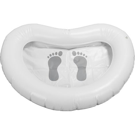 Inflatable Pool Foot Bath Foot Portable Durable Foot Soaking Bath Basin for Pool Entry Ladder (1/5)