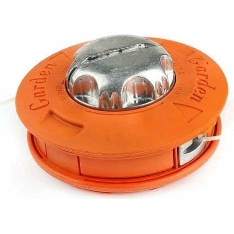 Tête de débroussailleuse universelle en alliage M10 x 1,25 - Tige droite - Pour débroussailleuse - Résistante,Superma,orangev (1/5)