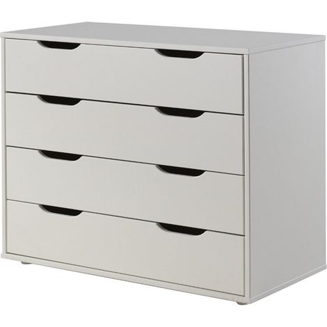 Chiffonnier Charlotte - blanc (1/3)