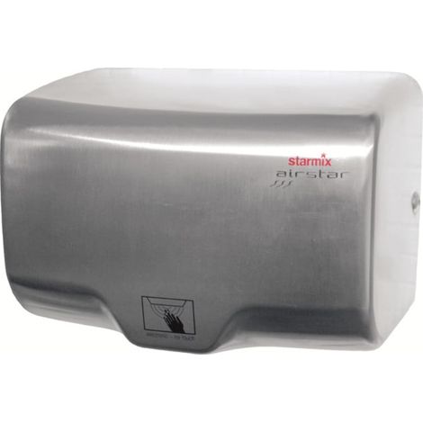 Sèche-mains Starmix Highspeed acier inoxydable brossé mat