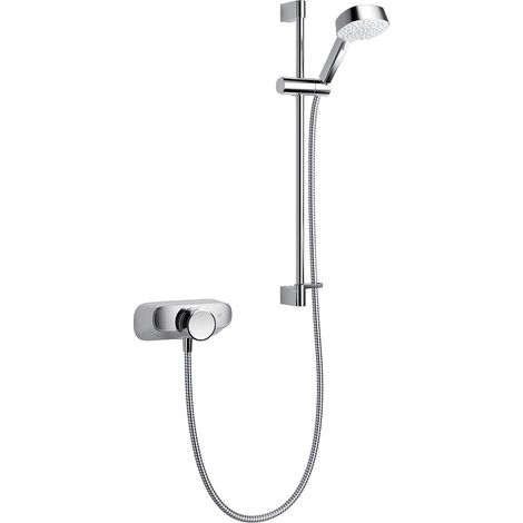 Mira Showers Form Mixer Shower Exposed Valve + Riser Rail 110mm 133 143 153mm (1/5)