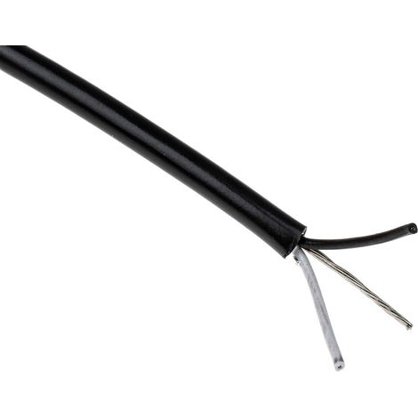 Câble pour thermocouple type J RS PRO, 25m, Blindé, temp. max. +105°C, gaine PVC ( Prix pour Bobine de 25 Mètres ) (1/3)