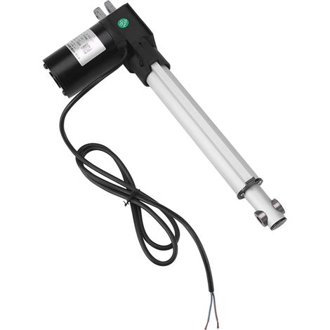 12 V CC - Petit cylindre électrique - Actionneur linéaire - Moteur 100-500 mm - Course 6000 N Max - Actionneur linéaire multifonction - Moteur pour lourd, électrique, voiture médicale (400 mm) (1/5)