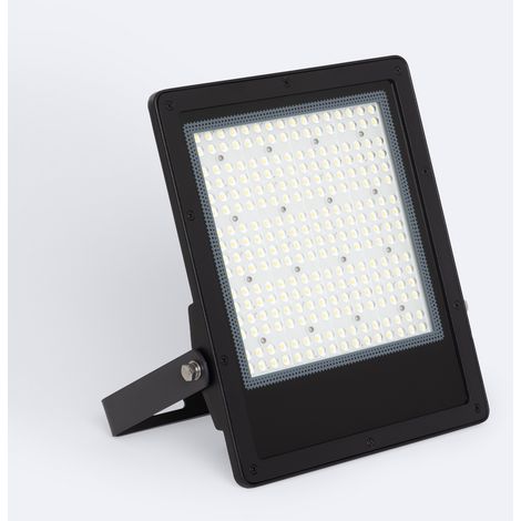 Proiettore LED 150W Regolabile TRIAC 170 lm/W IP65 ELEGANCE Slim PRO Nero 5000K Bianco Freddo Asimmetrica 30ºx90º (1/3)