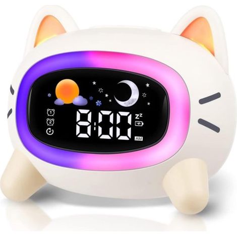 Wecker Digitaler Wecker Digitale Wecker Digitaluhr LED Schlafzimmer Geeignet für Kinder kann beim Schlaftraining und als sanfter Weckton werden (1/5)