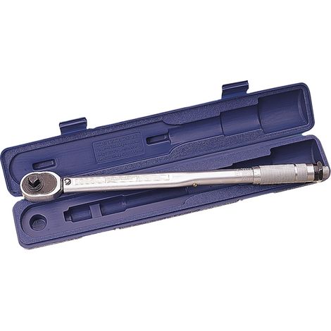 Draper 1/2" Square Drive 30-210Nm or 22.1-154.9lb-ft Ratchet Torque Wrench 30357