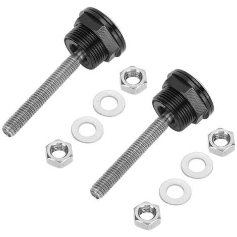 BUNTHAUS Lot de 2 goupilles de capot universelles à dégagement rapide avec bouton-poussoir et clip de pare-chocs, 22 mm / 0,9 po (1/5)
