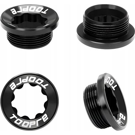 Bullone di fissaggio della pedivella sinistra in alluminio Shimano Hollowtech M20 Topper (1/5)