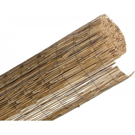 cañizo Natural Rollo De 1,5 X 5 Metros unidas entre sí mediante alambre plastificado