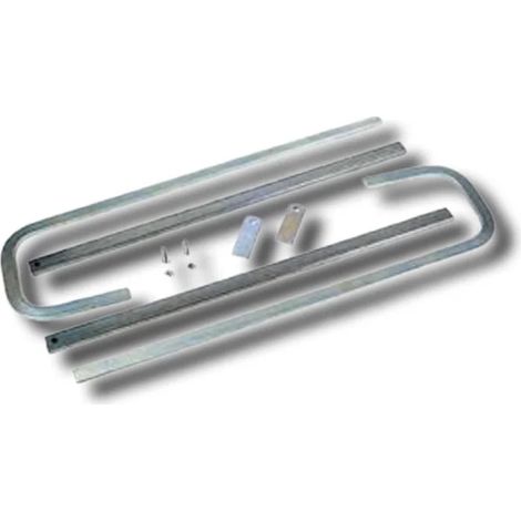 Bras telescopique courbe 550-593-595 la paire a souder - FAAC 390564 (1/4)