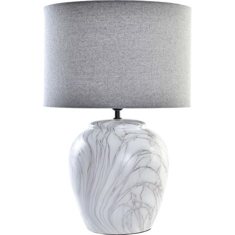 dkd-home-decor Home Decor Lampe de Table Beige 38x38x58 cm (1/5)