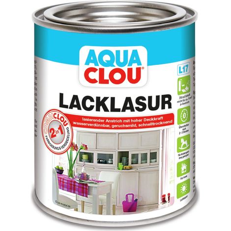 CLOU Aqua Clou Lack Lasur L17 Buche 750ml (1/2)