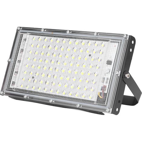 Projecteur LED 100 W ultra-lumineux (10 000 lumens), angle de faisceau de 120°, blanc froid, étanche IP66, 220-240 V (1/5)