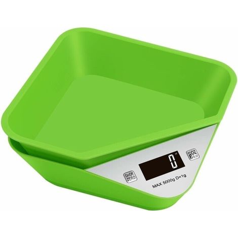 LIAIKI High Precision Digital Kitchen Scale, Multifunctional Food Scale with Removable Bowls and LCD Screen, Max 11lb/5kg