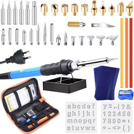 Pièce de rechange pour Wood Burning kit, Professional WoodBurning Pen Tool, DIY Creative Tools,Wood Burner pour Embossing/Carving/ (1/5)