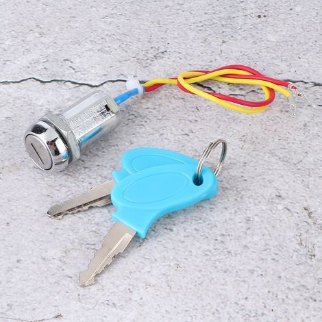 Universeller Zündschalter mit 2 Schlüsseln für Elektroroller und Motorräder (1/5)