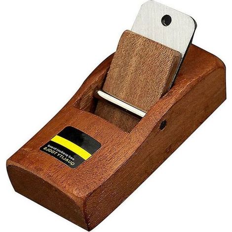 1pc mini rabot à bois rabot à bloc rabot à main rabot à main de menuisier rabot à bois couleur bois (1/3)