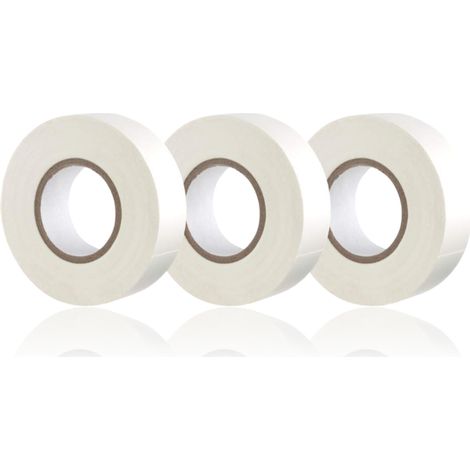 Lot de 3 Ruban isolant,15 mm x 20 m,PVC auto-adhésif,Résistant feu et intempéries,Câblage électrique intérieur extérieur (1/5)