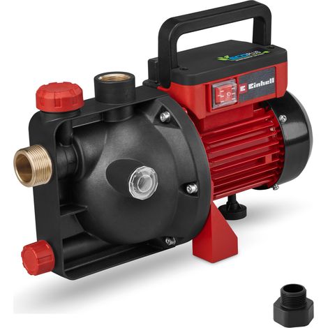 Einhell Pompe d'arrosage GC-GP 6050 ECO PLUS (600 W, débit max. 5000 L/h) avec adaptateur universel 33,3 mm
