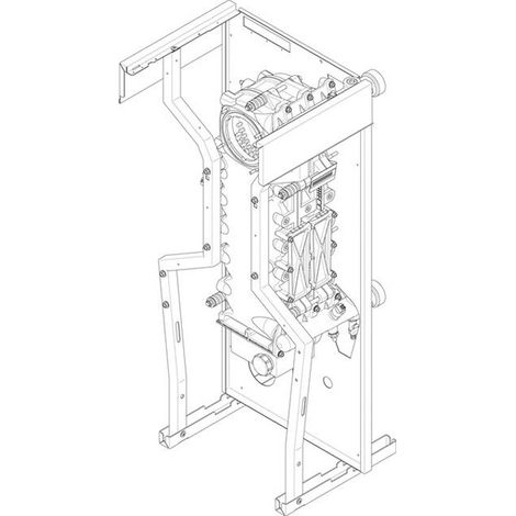 Ersatzteil 8738804585 Kesselblock CLA-1 3Gld (r) everp von BOSCH - 8738804585