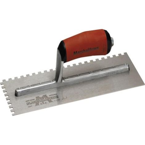 702SD Square Notched Trowel - Durasoft Handle