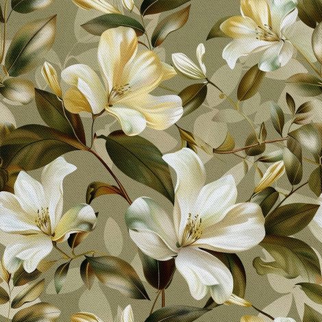 Tissu décoratif d'extérieur Oxford - Motif printemps I DX7512 (1/5)